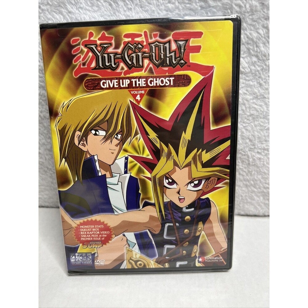 Yu-Gi-Oh - Vol. 4: Give Up the Ghost (DVD, 2002, Edited)